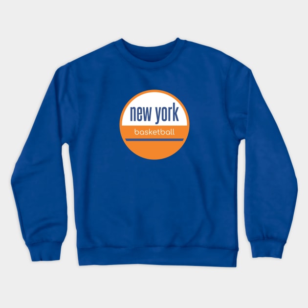 new york basketball Crewneck Sweatshirt by BVHstudio